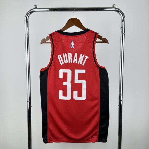 608a4516 Camiseta Regata Basquete NBA Houston Rockets 7 Durant Icon Edition Vermelha 2025 Nike - Imagem 11