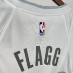 Camiseta Regata NBA Dallas Mavericks 32 Flagg City Edition Branca 2025 Nike - Imagem 7
