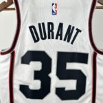 Camiseta Regata Basquete NBA Houston Rockets City 7 Durant Edition Branca 2025 Nike - Imagem 6