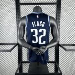 Camiseta Regata NBA Dallas Mavericks 32 Flagg Statement Edition Azul Marinho 2025 Jordan - Imagem 2