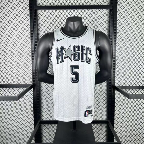 7004562e Camiseta Regata Basquete NBA Orlando Magic City Edition 2025 Nike - Imagem 1
