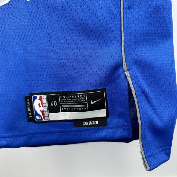 Camiseta Regata NBA Dallas Mavericks 32 Flagg Icon Edition Azul 2025 Nike - Imagem 5