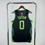 Camiseta Regata Basquete NBA Boston Celtics 0 Tatum City Edition 2025 Preta Nike - Imagem 11
