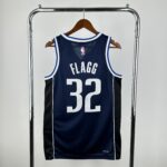 Camiseta Regata NBA Dallas Mavericks 32 Flagg Statement Edition Azul Marinho 2025 Jordan - Imagem 11