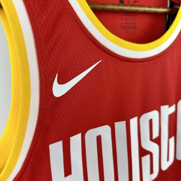 8b51834f Camiseta Regata Basquete NBA Retrô Houston Rockets City 7 Durant Edição Anos 90 Vermelha 2025 Nike - Imagem 3