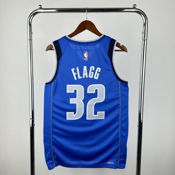 Camiseta Regata NBA Dallas Mavericks 32 Flagg Icon Edition Azul 2025 Nike - Imagem 10