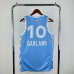 Camiseta Regata NBA Cleveland Cavaliers 10 Garland City Edition 2025 Azul Nike - Imagem 13