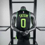 Camiseta Regata Basquete NBA Boston Celtics 0 Tatum City Edition 2025 Preta Nike - Imagem 2