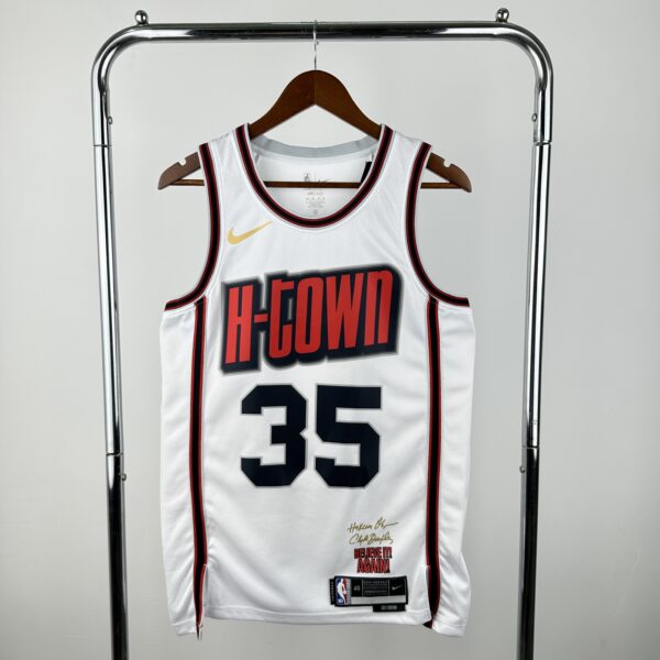999d1920 Camiseta Regata Basquete NBA Houston Rockets City 7 Durant Edition Branca 2025 Nike - Imagem 10
