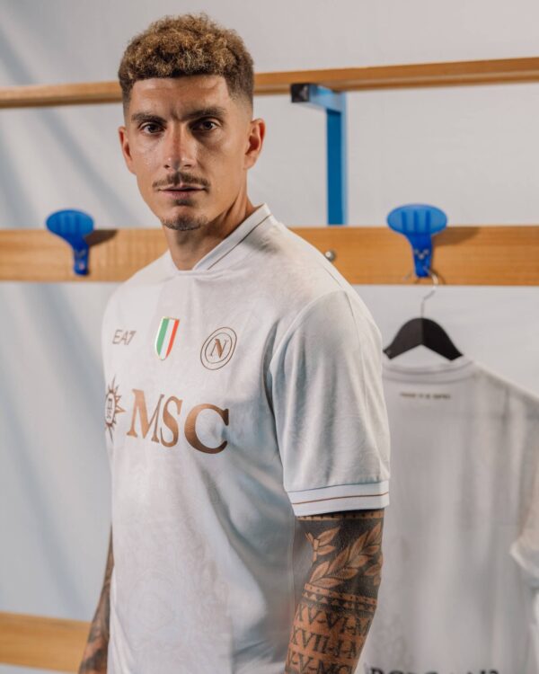 Camisa Napoli Away Versão Jogador 25/2026 EA7 Armani - Imagem 5