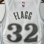 Camiseta Regata NBA Dallas Mavericks 32 Flagg City Edition Branca 2025 Nike - Imagem 6