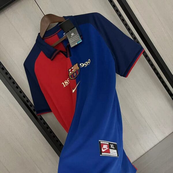 ba9b54e8-6d3faa7615533e4bdc17398969440794-1024-1024 Camisa Retrô Barcelona 100th Aniversário 1999 Nike - Imagem 5