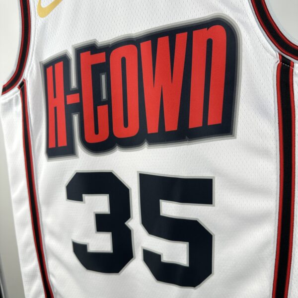 c13bad18 Camiseta Regata Basquete NBA Houston Rockets City 7 Durant Edition Branca 2025 Nike - Imagem 4