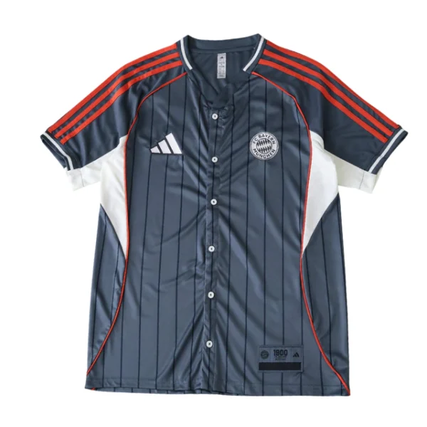 Camisa Bayern Munique Baseball US Pack 2025/26 Adidas - Imagem 5