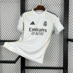 Camisa Real Madrid Home Versão Torcedor 2025/2026 Adidas Branca - Imagem 2