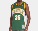 Camiseta Regata NBA Seattle Supersonics 35 Durant Mitchell & Ness Verde 2007/08 - Imagem 10