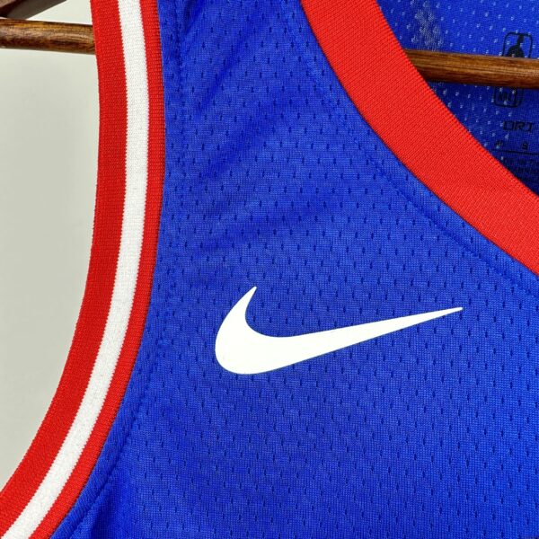 Camiseta Regata Basquete NBA Sacramento Kings 8 Lavine City Edition 2025 Azul Nike - Imagem 4