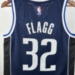 Camiseta Regata NBA Dallas Mavericks 32 Flagg Statement Edition Azul Marinho 2025 Jordan - Imagem 7