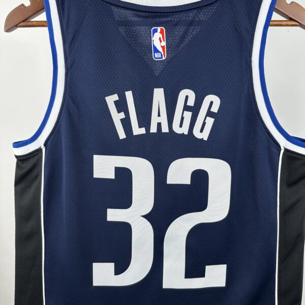 d26af296 Camiseta Regata NBA Dallas Mavericks 32 Flagg Statement Edition Azul Marinho 2025 Jordan - Imagem 7