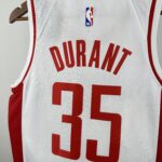 Camiseta Regata Basquete NBA Houston Rockets 35 Durant Association Edition Branca 2025 Nike - Imagem 7
