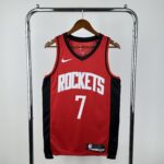 Camiseta Regata Basquete NBA Houston Rockets 7 Durant Icon Edition Vermelha 2025 Nike - Imagem 12
