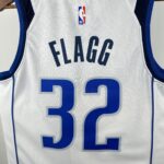 Camiseta Regata NBA Dallas Mavericks 32 Flagg Association Edition Branca 2025 Nike - Imagem 8