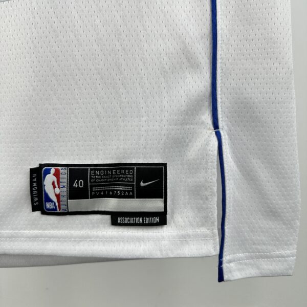 Camiseta Regata NBA Dallas Mavericks 32 Flagg Association Edition Branca 2025 Nike - Imagem 6