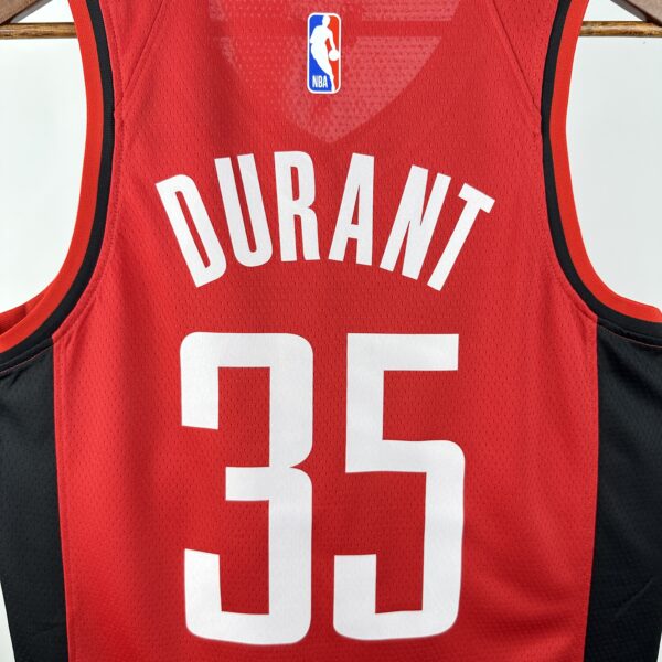 ea9f6c11 Camiseta Regata Basquete NBA Houston Rockets 7 Durant Icon Edition Vermelha 2025 Nike - Imagem 7