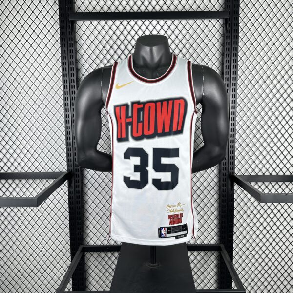 f28801cd Camiseta Regata Basquete NBA Houston Rockets City 7 Durant Edition Branca 2025 Nike - Imagem 1