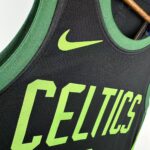 Camiseta Regata Basquete NBA Boston Celtics 0 Tatum City Edition 2025 Preta Nike - Imagem 4