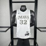 Camiseta Regata NBA Dallas Mavericks 32 Flagg City Edition Branca 2025 Nike