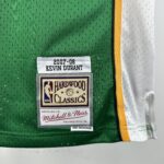Camiseta Regata NBA Seattle Supersonics 35 Durant Mitchell & Ness Verde 2007/08 - Imagem 5