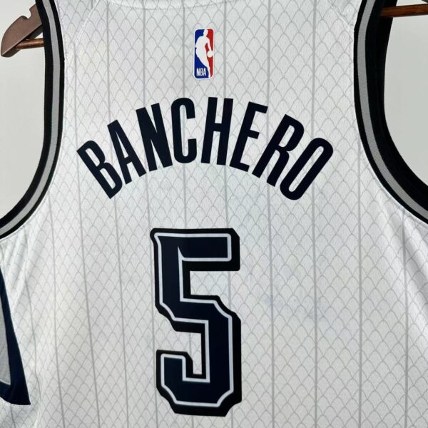 fb8e11f4 Camiseta Regata Basquete NBA Orlando Magic City Edition 2025 Nike - Imagem 6