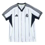 Camisa Real Madrid Baseball US Pack 2025/26 Adidas Branco - Imagem 9