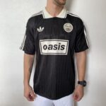 Camisa Oasis Jacquard Tour 2025/2026 Preta Branca Adidas - Imagem 2
