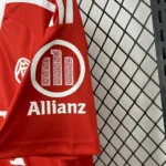 Camisa Bayern Munique Goleiro Versão Torcedor 25/2026 Adidas Vermelho - Imagem 2