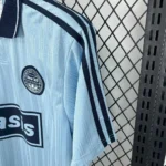 Camisa Oasis Jacquard Tour 2025/2026 Azul Clear Sky Adidas - Imagem 2