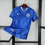 Camisa Chelsea Home 120 Anos Versão Torcedor 25/2026 Nike Azul