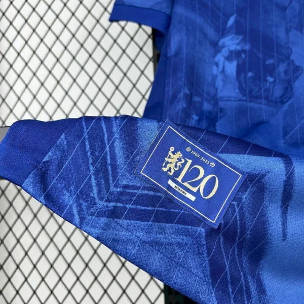 Camisa Chelsea Home 120 Anos Versão Torcedor 25/2026 Nike Azul - Imagem 2