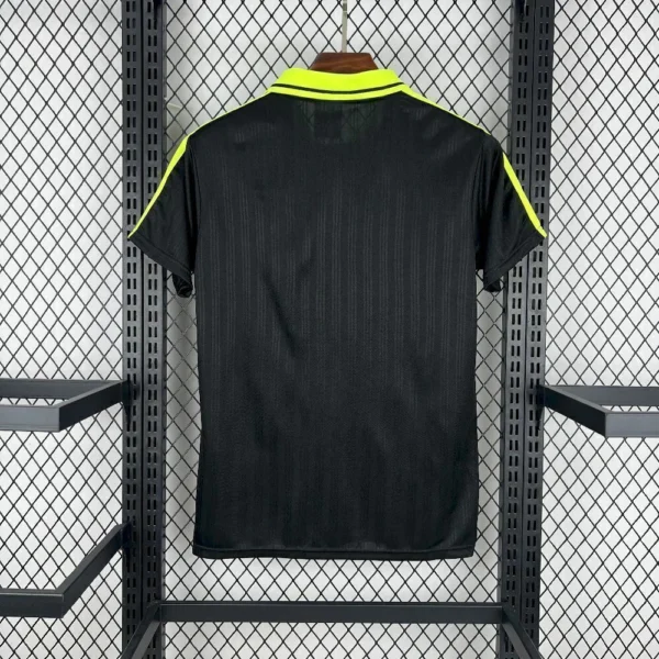 2025082316295235-bf347b88bee5a85b9c17561485504680-1024-1024 Camisa Oasis Jacquard Tour 2025/2026 Preta Verde Adidas - Imagem 5