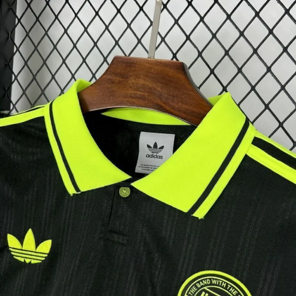 2025082316295855-f883a551c19b1b5a0e17561485501553-1024-1024 Camisa Oasis Jacquard Tour 2025/2026 Preta Verde Adidas - Imagem 3