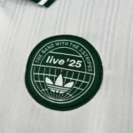Camisa Oasis Jacquard Tour Versão Torcedor 2025/2026 Branca Adidas - Imagem 3