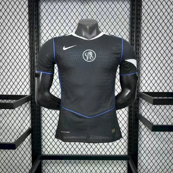 Camisa Chelsea Third Versão Jogador 2025/26 Edição Total 90 Preta Nike - Imagem 1