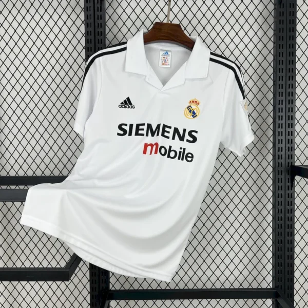 29994915_800x Camisa Retrô Real Madrid Home 2002/2003 Adidas Branca - Imagem 1