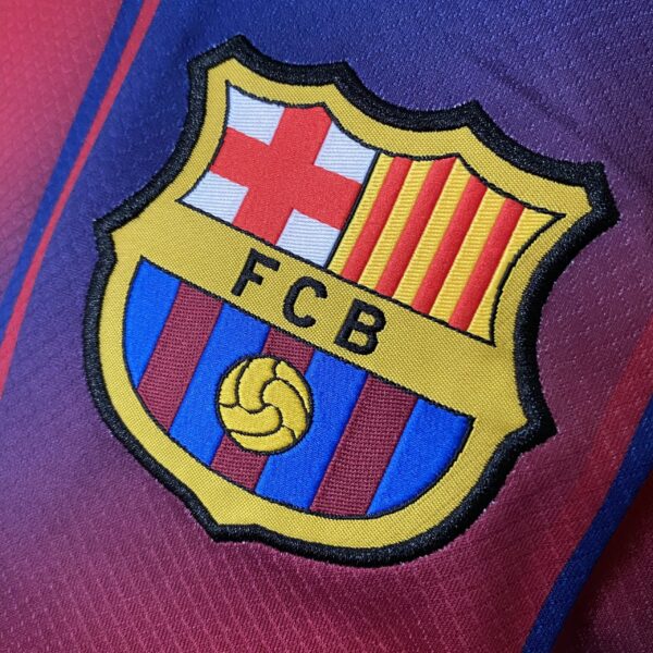 Camisa Barcelona Home Versão Torcedor 2025/2026 - Nike - Azul Grená - Imagem 6