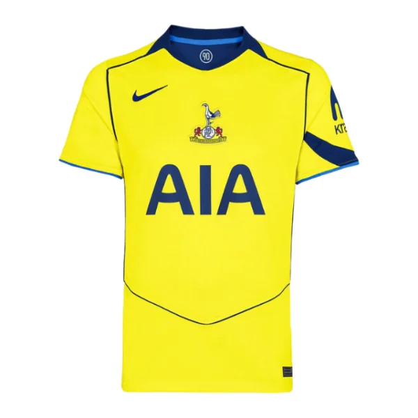 VNENVENJ Camisa Tottenham Hostpur Third Versão Jogador - Total 90 - 25/2026 Amarela Nike - Imagem 1