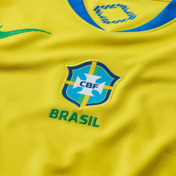 Camisa Brasil Seleção Brasileira Home Versão Torcedor Feminina Amarela 25/2026 Nike - Imagem 6