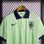 Camisa Brasil Seleção Brasileira Versão Torcedor Polo Verde 23/2024 Nike - Imagem 3