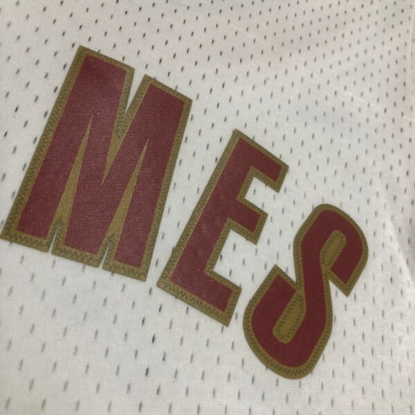 1e7f191f Camiseta Regata NBA Cleveland Cavaliers 23 Lebron James Mitchell & Ness Branca 2003/04 - Imagem 16