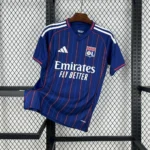 Camisa Olympique Lyonnais Away Versão Torcedor 2025/26 Azul Adidas